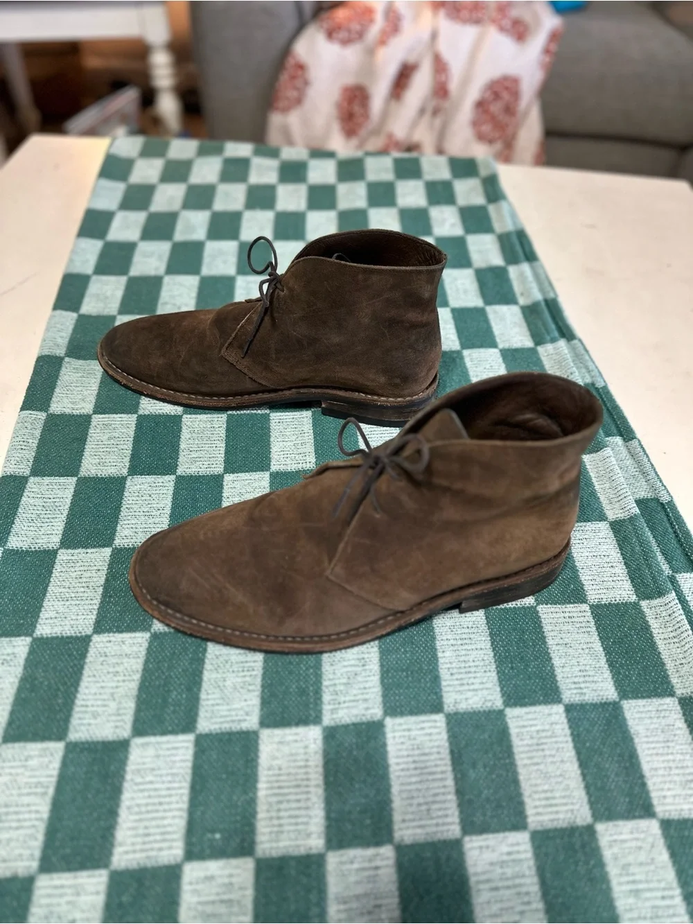Mens Thursday Boot‎ Company Scout Chukka Boots in Mocha Brown Suede